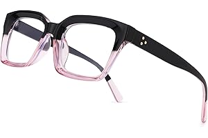 Pro Acme Blaulichtfilter Brille ohne Stärke Damen Herren, Großer Rahmen Blaulichtfilter Brillen Computerbrille