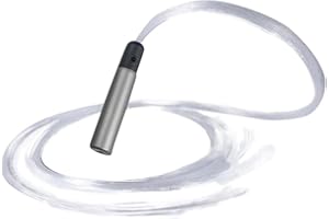 Povanjer Luces de látigo - Látigo de Baile con luz LED Recargable de 6 pies | Juguete Rave de látigo de Fibra Giratorio de 360 Grados, látigo de píxeles para espectáculo de Festival de Música EDM