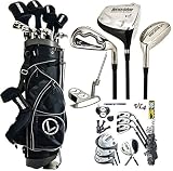 Longridge VL4 Titanium Graphite Complete Package, Men’s Complete Golf Set