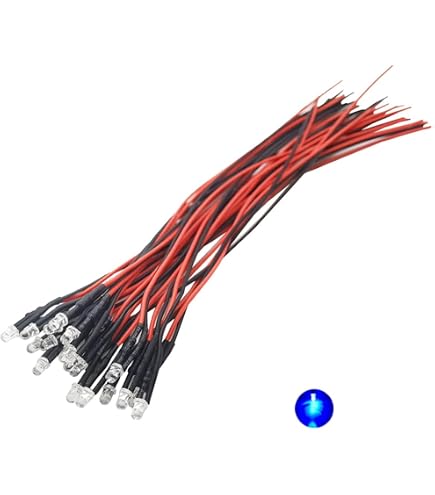 thumbnail image 2 of 500pcs 1.8mm LED Diode Assortment – Red, Yellow, Blue, Green, White, Water Clear, 30° Viewing Angle 2 of 2