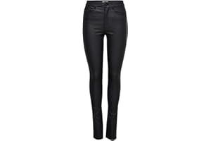 ONLY OnlAnne K Mid Coated Pnt Noos - jeansy skinny Kobiety