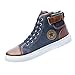 Produktbild NINGSANJIN Unisex Sportschuhe Laufschuhe Turnschuhe Atmungsaktiv Sneakers Air Sport Casual Shoes Herren Herren (Blau,46)