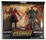 marvel legends vision  Marvel Hasbro Legends Toys R Us Exclusive Avengers Infinity War 2-Pack Vision and Scarlet Witch