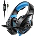 Produktbild ONIKUMA Gaming Headset über Ohr Stereo Gaming Kopfhörer mit Noise Cancelling Mic für Nintendo Switch PS4 Xbox One PC Laptop Smartphones
