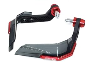 AFGIFT Für Zontes G1-125 ZT125-G1 ZT125 ZT125-G2 125-U 125-U2 ZT-125U Motorrad Handschutz Hand Schild Schutz Windschutzscheibe (Farbe : Red, Size : Logo)