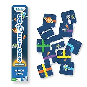 Skillmatics Educational Game : Connectors Mission Space | Gifts for Ages 6 and Up | Super Fun for Travel & Family Game Night