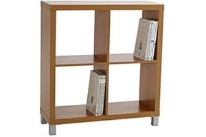 Kit Closet Estantería Kubox 4 Huecos Color Maple