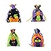 Produktbild Vosarea 4STÜCKE Halloween Niedlichen Kürbis Design Treat Tasche Süßes Oder Saures Süßigkeitstaschen Snack Goodie Tasche Handtasche Tasche Gastgeschenke für Halloween