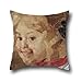 Produktbild Oil Painting Vidosava Kovaevi - Head Of A Girl Pillow Covers ,best For Lounge,couch,floor,bar Seat,dance Room,couples 18 X 18 Inches / 45 By 45 Cm(twin Sides)