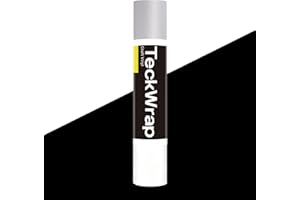 TECKWRAP Silberfarbenes, reflektierendes Chrom, selbstklebendes Vinyl, Taschenlampe, empfindliches Vinyl für DIY-Projekte, Bastelschneider, 0,3 m x 1,5 m, Silber