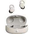 Wireless Sleep Earbuds Invisible Comfortable Noise Blocking Headphones for Sleeping Bluetooth Sleepbuds for Side Sleepers Small Ears Work Sports Reading (Ivory)