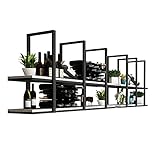 ★ Multifunktional und einfach zu montieren - Einfache Installation spart Zeit, ideal für die Aufbewahrung von Büchern, Blumen und anderen Dingen in Esszimmer, Schlafzimmer, Garten, Büro, Balkon, Blumenladen, etc.