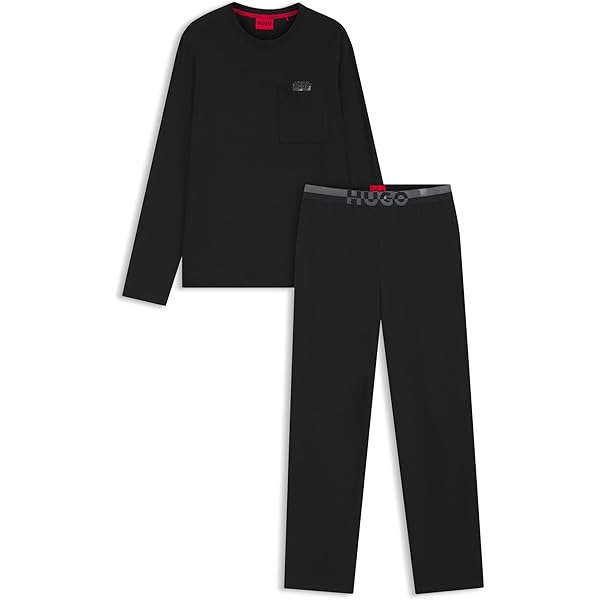 HUGO Hugo Nalonsonap Tracksuit In Black For Men - View #9