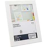 IKEA FISKBO frame, white 13x18 cm