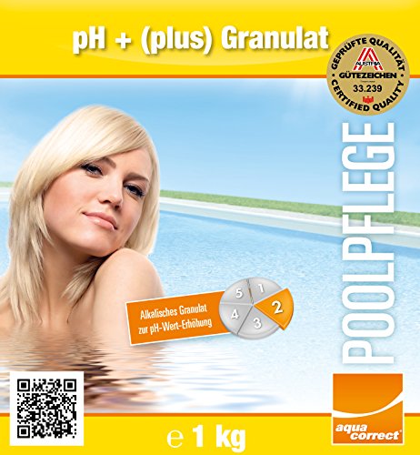 Steinbach Poolchemie, pH Plus Granulat, weiß, 10 x 10 x 20 cm, 0753201 - 3