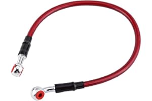 KEENSO Tuyau d'huile de frein pour moto - Compatible avec la plupart des Har-ley Hon-da Yama-ha Kawa-saki Su-zuki Chop-per