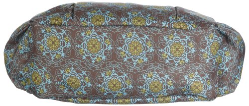Imagen 3 de Okiedog 60028 Gala Messenger - Bolso bandolera para pañales y cambiador, color marrón y turquesa