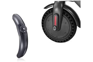 MotuTech Parafango anteriore per Xiaomi M365 / Pro 1S Essential Pro2 Mi 3 Monopattino elettrico Mudguard Ala Ricambio Accessorio (nero)