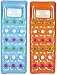 Produktbild Bestway 43040 Solar Matratze mit Fenster 188x71cm 2 Stk orange/blau