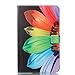 Produktbild Shinyzone Samsung Galaxy Tab E 9.6" T560 Hülle-Premium Leder Brieftasche Tasche mit Stifthalter,[Auto Schlaf/Wach Funktion] [Magnetverschluss] Standfunktion-Sonnenblume