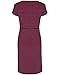 The Essential One - Maternity Nursing Nightie Stripe - Navy Coral - Large - EOM132