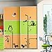 Produktbild XPY-wall sticker Wandtattoos wandaufkleber Wandbilder Tapeten Wandsticker-Eichhörnchen-Eulen-Garderoben-Wand-Sofa-Hochzeits-Raum-Anordnungspapier, 60 * 90CM