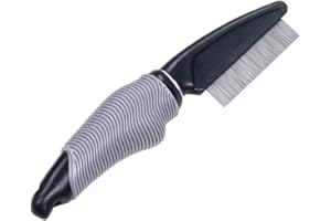 Nobby Starline Professional Grooming Range Flea Comb for Dog/ Cat, 73 Teeth