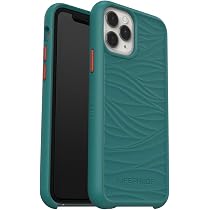 LifeProof Wake Hülle Für IPhone 11 / XR – Stoßfest Bis 2 M, Aus Recyceltem Ozeanplastik, Schwarz