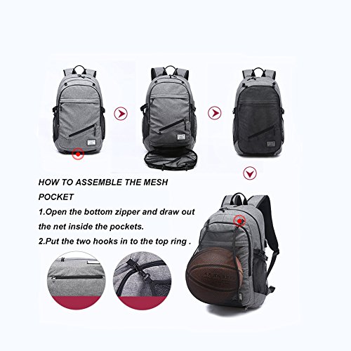 DailyStar Laptop-Rucksack  f  r 39 6-cm-Laptops  15 6  Zoll   Rucksack mit USB-Ladeanschluss  Diebstahlsicher  leichtes Gewicht  f  r M  nner   Frauen