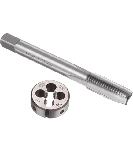 Burkit 7/16 Inch-20 UNF Schroefdraadboor En Snijijzer Set - Machine Tap En Ronde Snijijzer