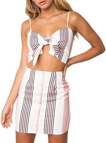 Sexy Women Bow Bandage Vest, Short Floral Printing Camisole Blouse T-Shirt Tops Fashion Club Party Evening Shirts by GreatestPAK