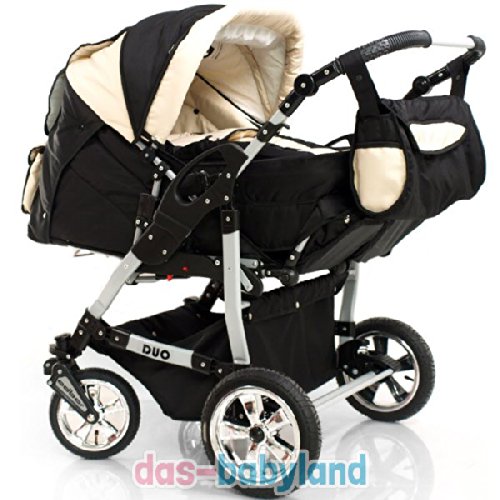 Adbor DUO Tandem Pushchair for Twins/Siblings [Choice of 50 Colours Available]