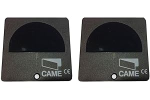 GENERICO ECI ELETTROFORNITURE RICAMBIO ORIGINALE CAME COPPIA 119RIR082 Cover Di Ricambio Per Fotocellule DOC-E – DOC-I Misure 6x5,8x0,12 cm