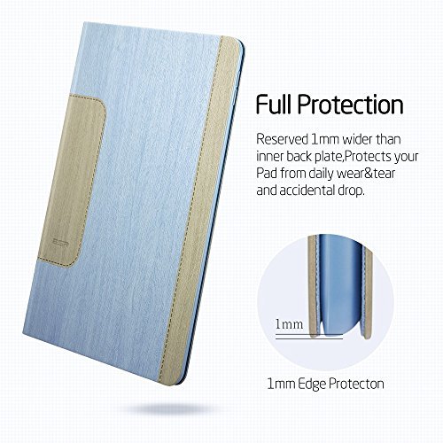 iPad Pro 9.7 Hülle, ESR® Auto aufwachen / Schlaf Funktion und Einstellbarem Blickwinkel Funktion Schutzhülle für iPad Pro 9.7 Zoll (Blau) - 5