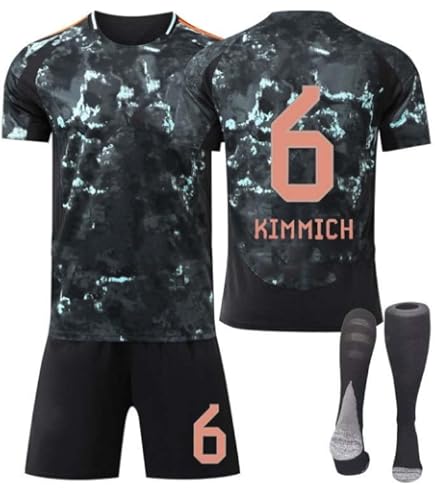 Personalisiertes Fußball Trikot Set - Mit Eigenem Namen & Nummer Für Kinder