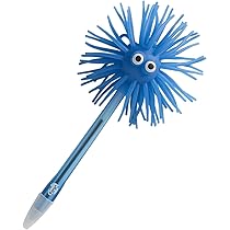 Tinc Feather Pen | Cute and Fluffy Feather Pen with Flip Flop Topper | Kids Ballpoint Pen | Pink