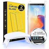 [Perfect Match] Protector de Pantalla Vidrio Templado Samsung Galaxy S9 Plus NI-SHEN con definición ultraalta y efecto ultra delgado, que se adapta perfectamente al contorno de su dispositivo, maximizando las esquinas y los bordes del dispositivo. No es compatible con Samsung Galaxy S9.