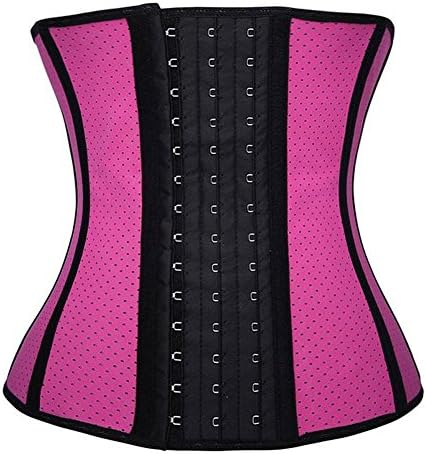 PULABO Women's Workout Tummy Waist Trainer Girdle Control Breathable Corset Belly