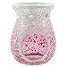 Produktbild Yankee Candle 1521538 Fade Mosaic Duftlampe, Glas, rosa / klar, 11 x 11 x 14 cm