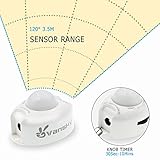 Bewegung aktiviert Bett Licht, Vansky® flexible LED-Streifen Bewegungssensor Nachtlicht Nachttischlampe Beleuchtung mit automatischer Abschaltung Timer (Warmweiß) - 3