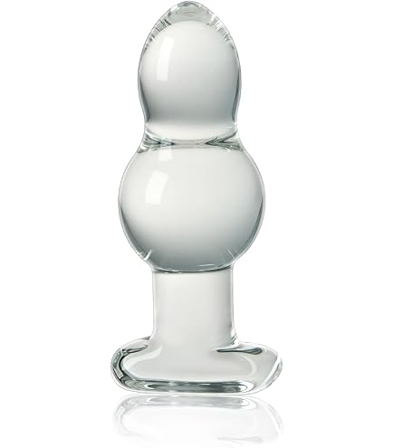 Plug Anal En Verre Chrome LOVE AND VIBES - Couleur Violet - Neuf - Réf. GLASS-015-LV5
