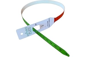 (Pack of 10) AnthroFlex Mid-Upper Arm Circumference MUAC Tape Measure for Adults 18+, Pregnant, Postpartum