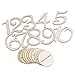 Produktbild Pixnor Holz 10cm Tischnummern 1-10 Basis-Set Hochzeit Geburtstagsparty Französisch