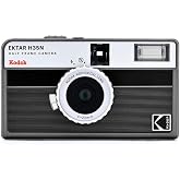 KODAK EKTAR H35N Yarım &Ccedil;er&ccedil;eve Film Kamera, 35 mm, Yeniden Kullanılabilir, Odaksız, Ampul Fonksiyonu, Dahili Yıldız Filtresi,
