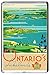 Produktbild A281 ONTARIO KÜHLSCHRANKMAGNET CANADA TRAVEL VINTAGE REFRIGERATOR MAGNET