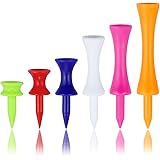 Zivisk golfpeg i plast blandade storlekar slott peggar golf 120 stycken