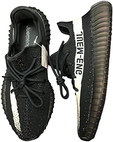 Luxury Fashion Limited Release High Tech Design Oreo White Stripe Trainers Men UK11