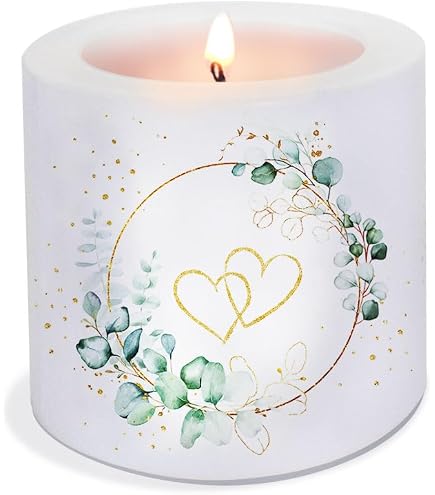 SISVIV Set di 12 Portacandele Votive in Vetro Porta Tealight
