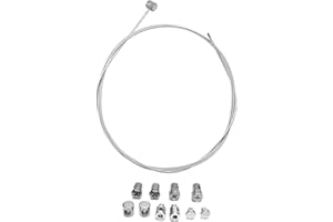 WANGCL Fahrrad Bremszug 2M Universal Kabelreparatursatz Bautenzug Motorrad Kupplung Gaszug für Roller Moped Moped