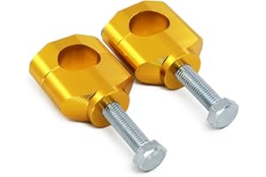 ARTIST UNKNOWN Hand Bar Risers Bar Mounts Clamps CNC HandleBar 1 1/8" 28mm For RMZ250 05-06 Husaberg Motocross Enduro Dirt Bike